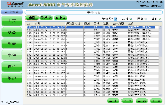 上海电气火灾监控系统Acrel-6000B