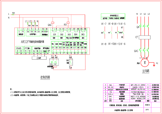 《民用建筑电气设计规范》(JGJ/T 16-2008)7.6.4条:对于突然断电比过负荷造成的损失更大的线路,该线路的过负荷保护应作用于信号而不是应切断电路。过负荷保护的对象有两个:一个是消防设备,即电动机;另一个是为这些消防设备配电的线路。控制要求包括:1)当接收到(常闭)主令信号后,允许通过控制面板、现场就地箱或DDC控制中心对风机启/停控制。2)三地控制权限由控制面板选择决定。3)平时运行时,如果出现过载、断相等故障,则保护动作。4)当有消防应急信号或消防中心信号后,风机必须启动,运行过程中出现故