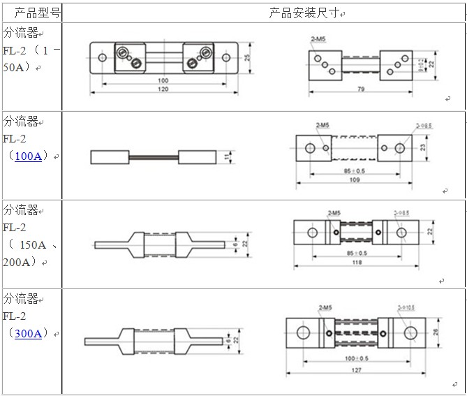 分流器 直流表配套使用分流器10A/75mV-750A/75mV安科瑞电气 安科瑞分流器,安科瑞分流器,安科瑞分流器,安科瑞分流器,安科瑞分流器